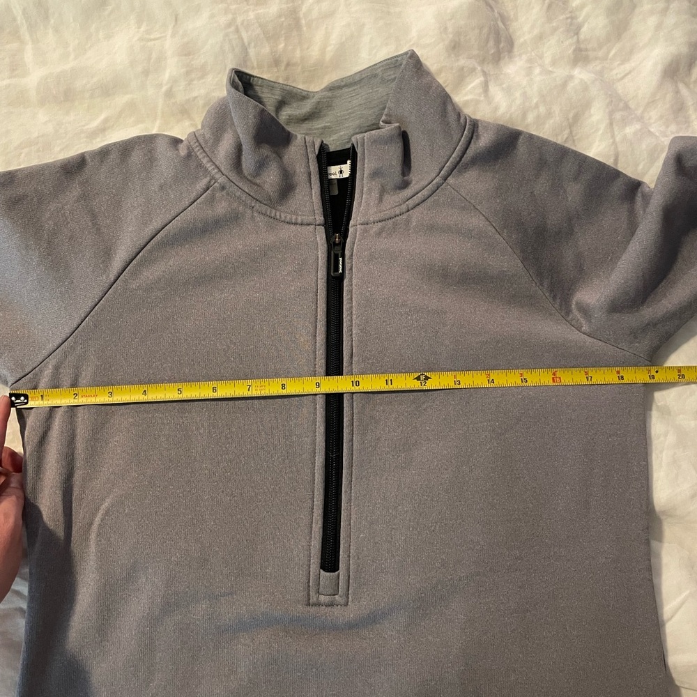 Smartwool Gray Quarter-Zip Pullover - Picture 9 of 10